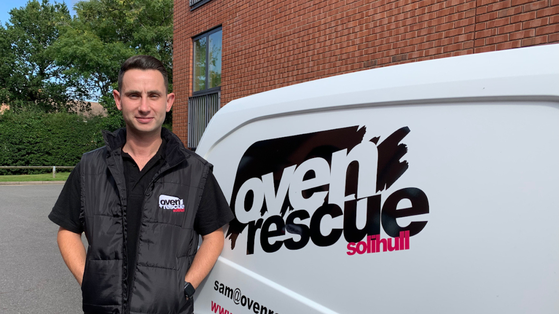 Sam Checkett solihull oven rescue