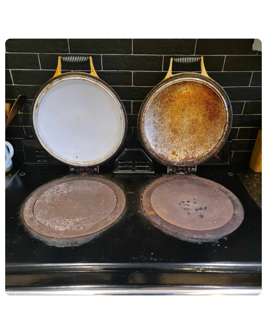 aga cleaning before an after