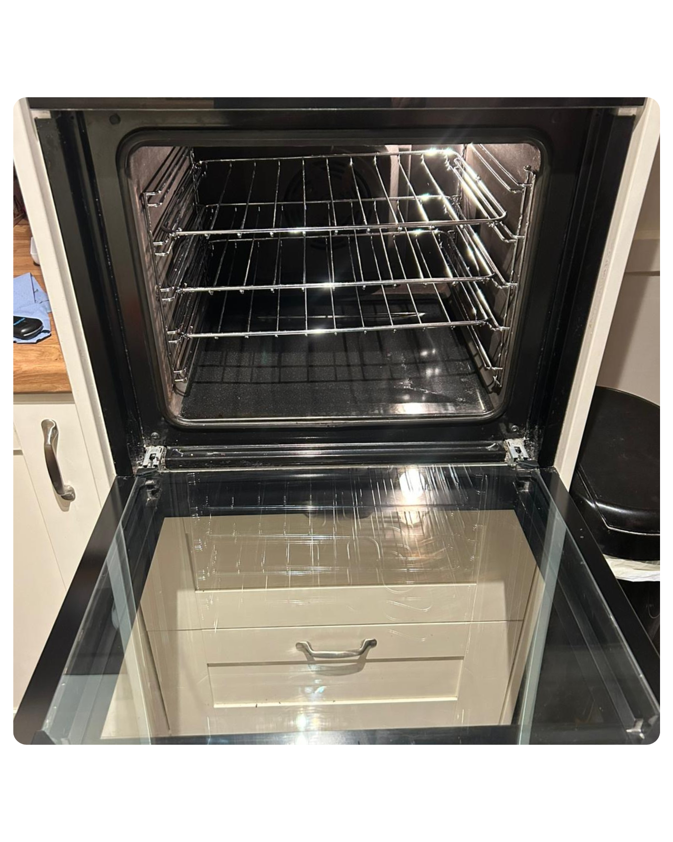 clean oven