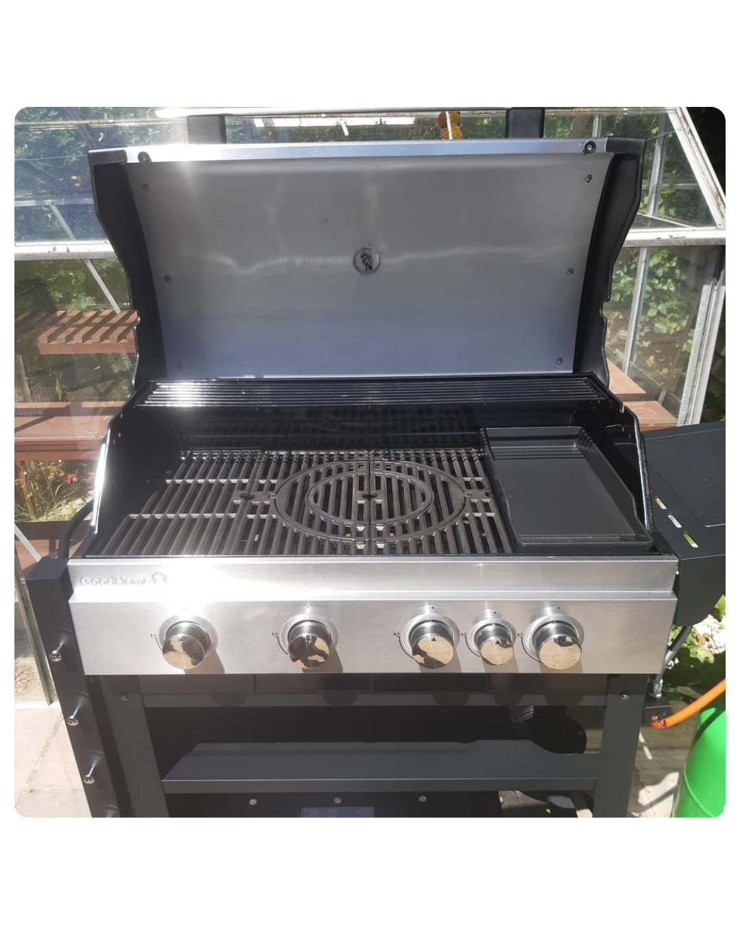 BBQ grill restored to like-new condition