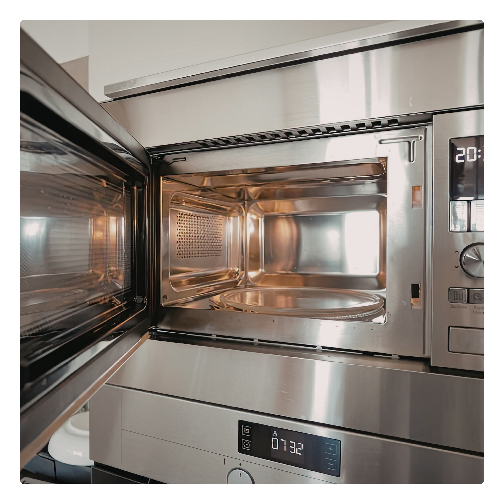 Clean microwave