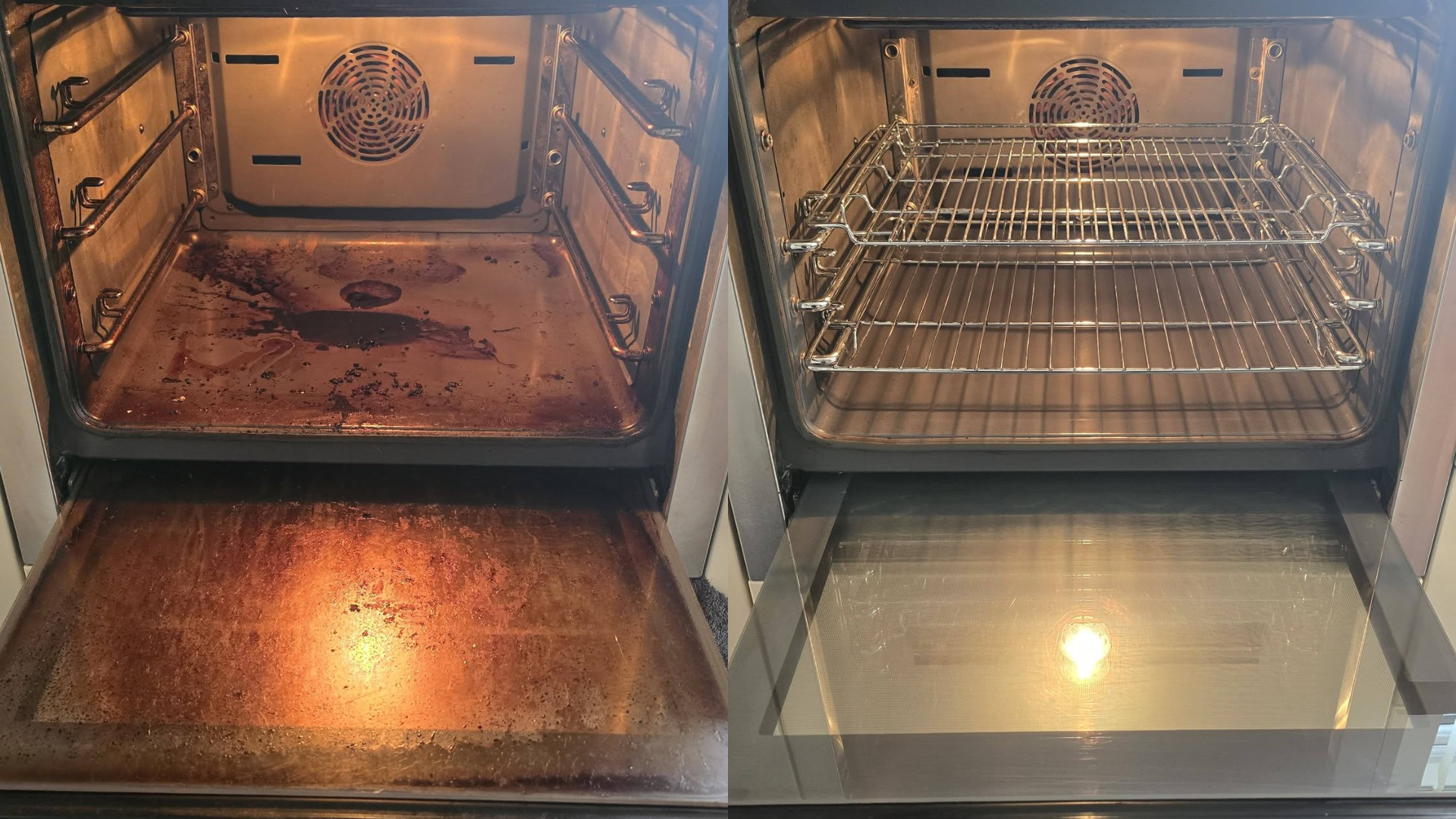 oven rescue before and after