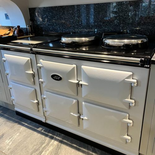 picture of a sparkling clean oven